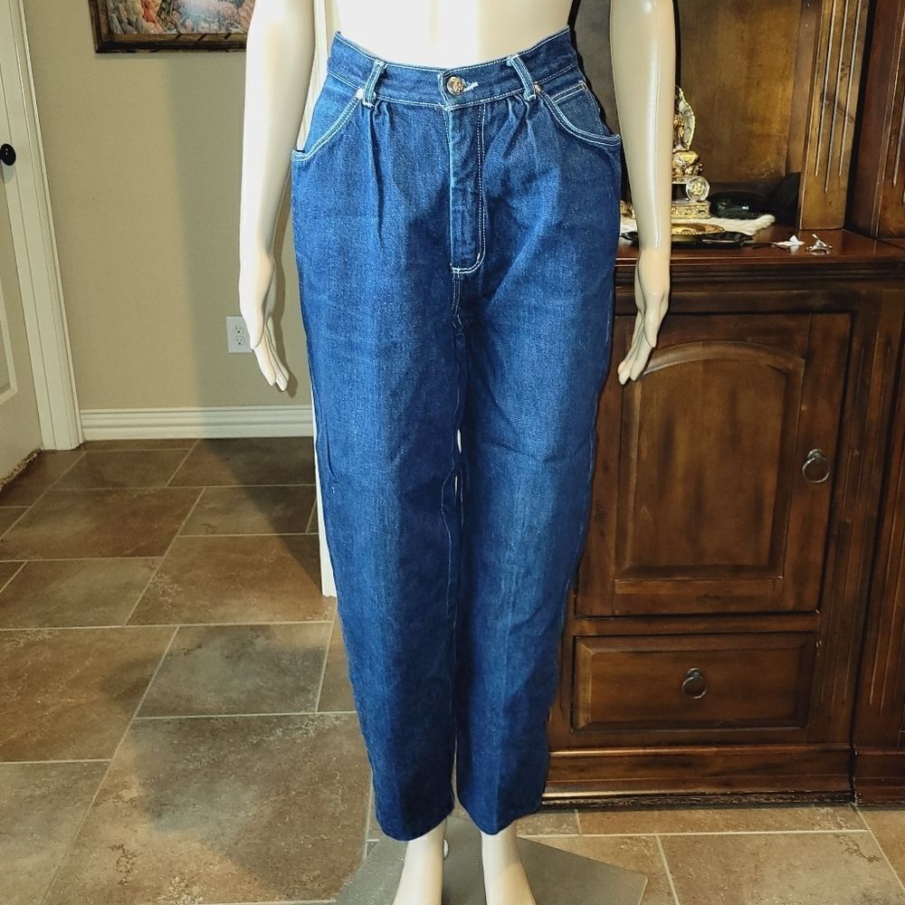 Vintage Charlotte Ford High Waisted 90s Boyfriends Jeans Mom Jeans  - Picture 8 of 16